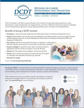 DCDT Membership Flyer